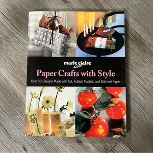 Marie Claire Paper Crafts with Style Book